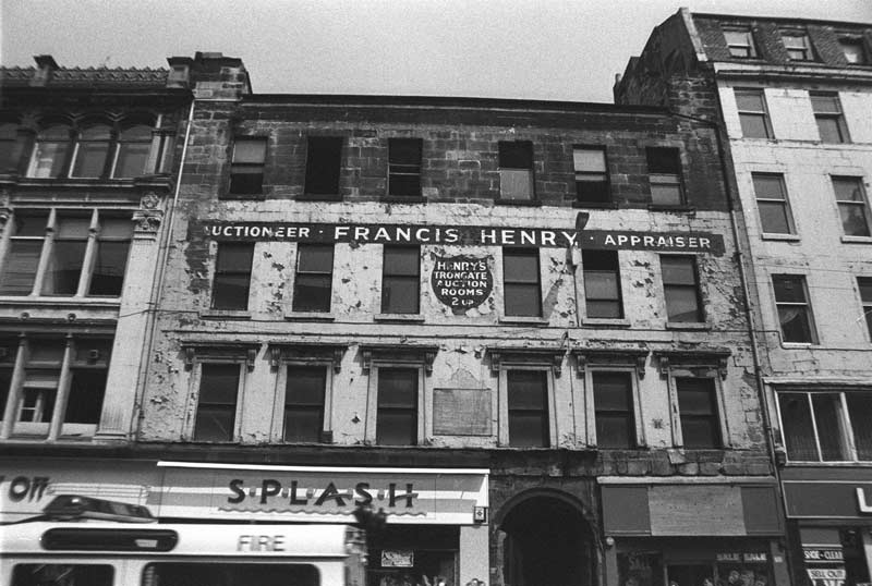 Glaswegian Auctioneer Francis Henry
