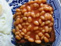  baked beans on toast 